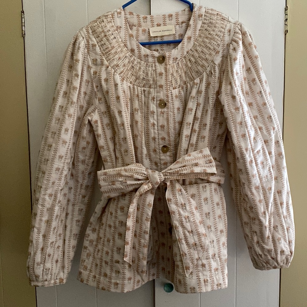 Loeffler Randall Elizabetta quilted jacket